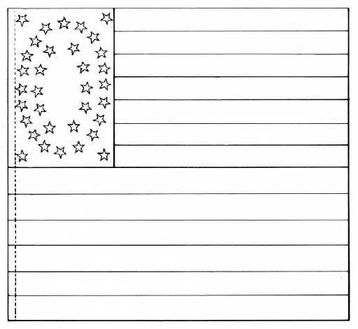 union flag during civil war coloring pages - photo #2